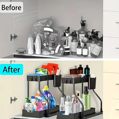 Tier Pull-Out Under Sink Organizer.