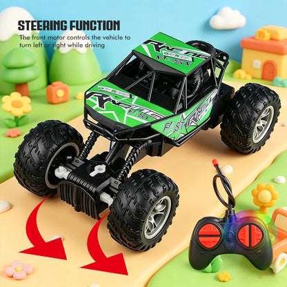 4WD Off-Road RC Climbing Car with Lights.