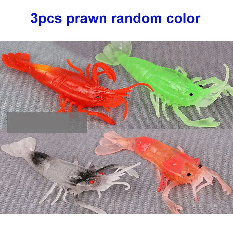 Cute Rubber Fish Set