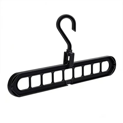 9-Hole Foldable Space-Saving Hanger
