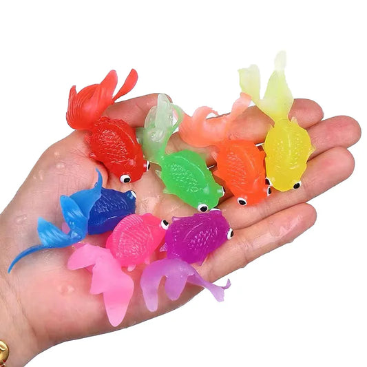 Cute Rubber Fish Set
