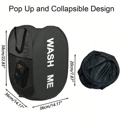 Portable Mesh Pop-Up Storage Basket