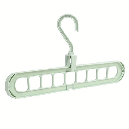 9-Hole Foldable Space-Saving Hanger