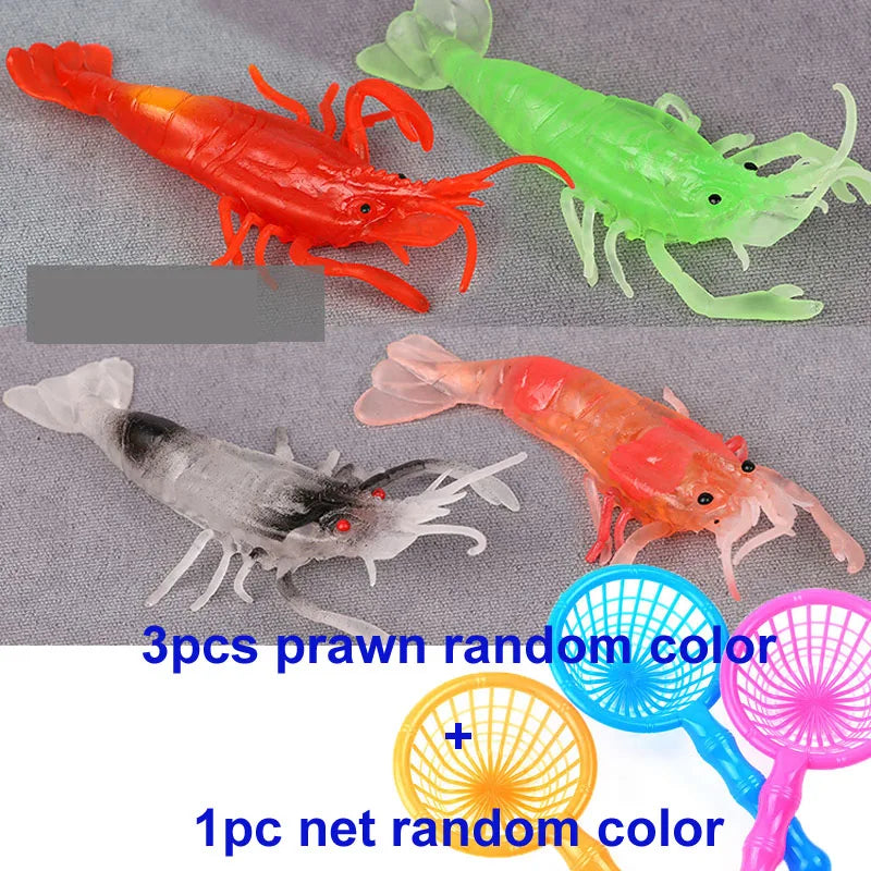 Cute Rubber Fish Set