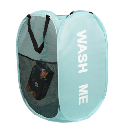 Portable Mesh Pop-Up Storage Basket