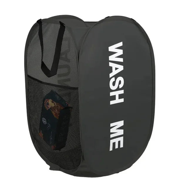Portable Mesh Pop-Up Storage Basket