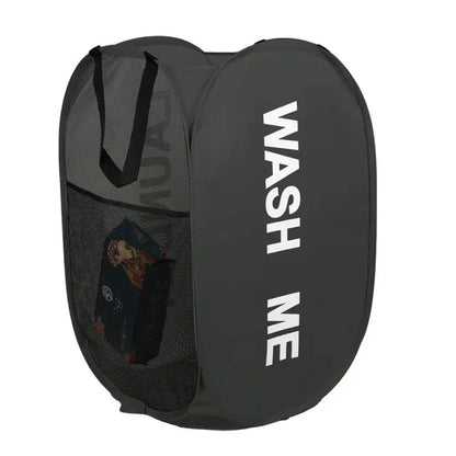 Portable Mesh Pop-Up Storage Basket