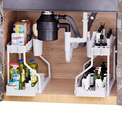 Tier Pull-Out Under Sink Organizer.
