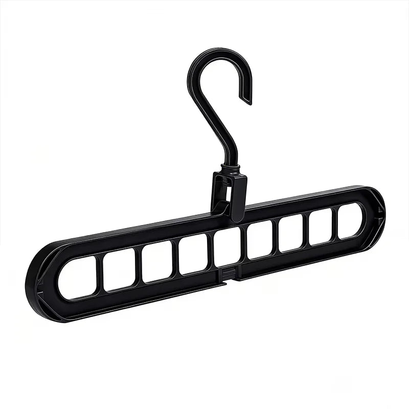 9-Hole Foldable Space-Saving Hanger