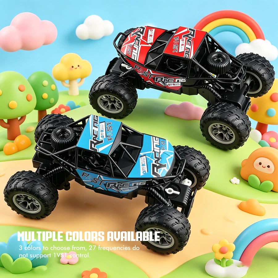 4WD Off-Road RC Climbing Car with Lights.