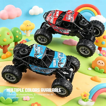 4WD Off-Road RC Climbing Car with Lights.