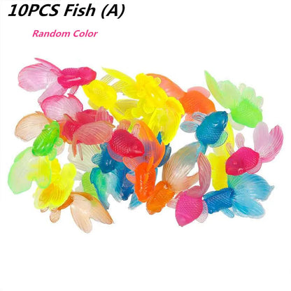 Cute Rubber Fish Set