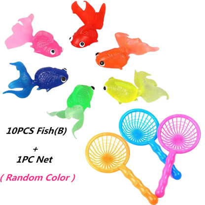 Cute Rubber Fish Set