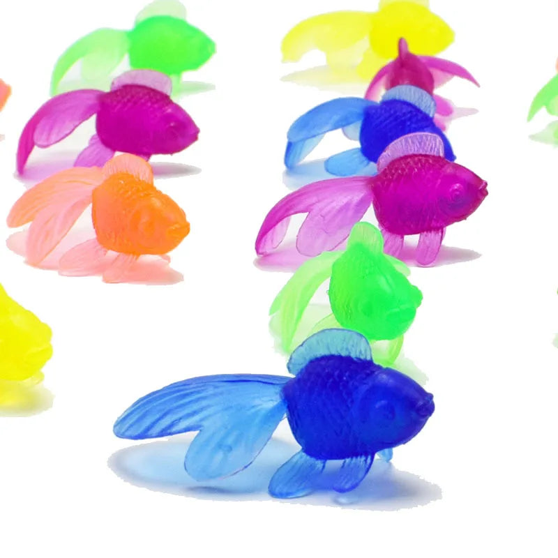 Cute Rubber Fish Set