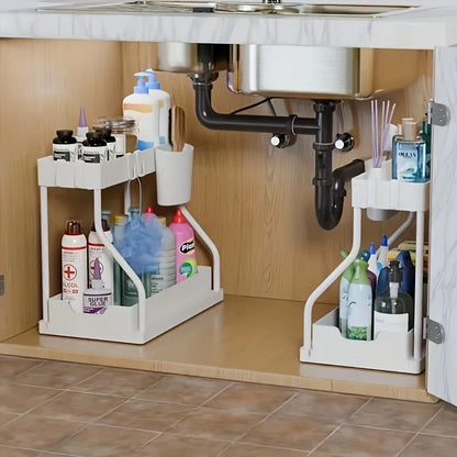 Tier Pull-Out Under Sink Organizer.