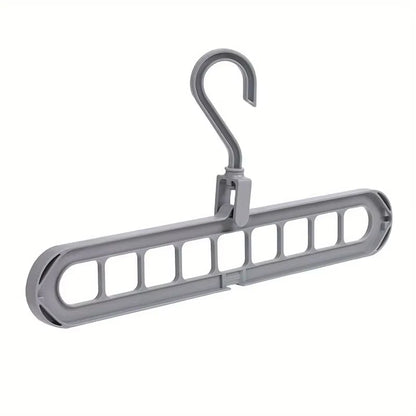9-Hole Foldable Space-Saving Hanger