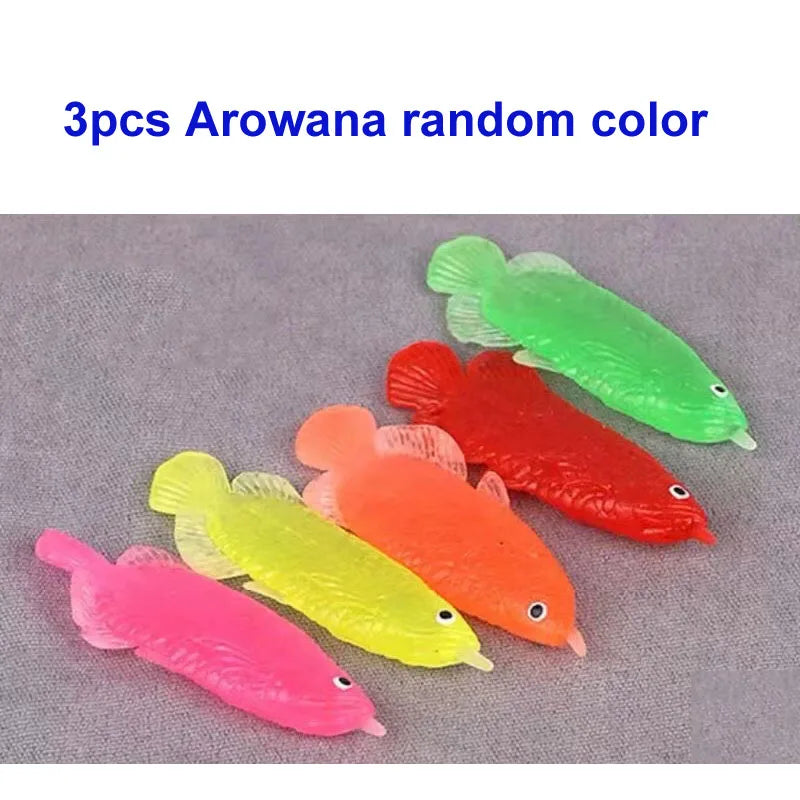 Cute Rubber Fish Set